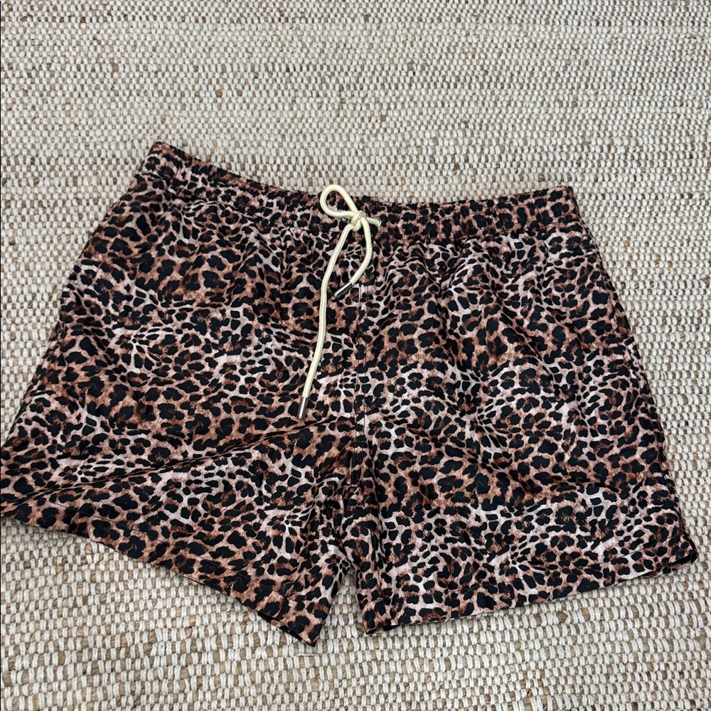 Men’s leopard swim shorts xxl